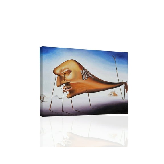 Sleep-Salvador Dali - Canvas OR Print Wall Art