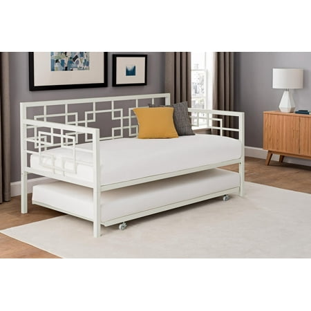 Better Homes and Gardens Twin Daybed with Trundle, Multiple (Best Daybed With Pop Up Trundle)