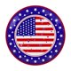 thumbnail image 2 of Disposable Paper Plates 25pcs Independence Day Party Decoration Disposable Paper Plates Festival Theme Tableware Celebration, 2 of 6