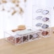 thumbnail image 3 of Organizador de gafas de sol, vitrina de acrílico transparente para gafas con 4 cajones, 24,6*17,5*6,3 cm, 3 of 5
