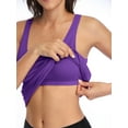 thumbnail image 2 of Sociala Women's Shelf Bra Tank Top Adjustable Wide Strap Cotton Camisole Casual Wear, 2 of 5