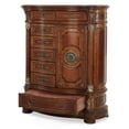 thumbnail image 4 of Michael Amini Villa Valencia Wood Gentleman's Chest - Classic Chestnut, 4 of 9