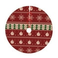 thumbnail image 5 of XMXY Halloween Christmas Tree Skirt, Christmas Green Trees Festival Holiday Party Indoor Decorations Ornaments, 36" Inch, 5 of 6