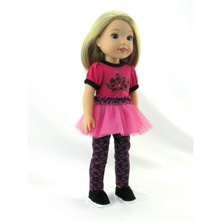 Lace Princess Pant Set For Dolls American Fashion World