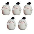 thumbnail image 2 of YIMWNYI 5Pcs Halloween Specter Shaped Aromatherapy Candle, Decorative Candle for Home, Perfect for Table Centerpiece, Unique Gift for Halloween, Halloween Party Favors, 2 of 6