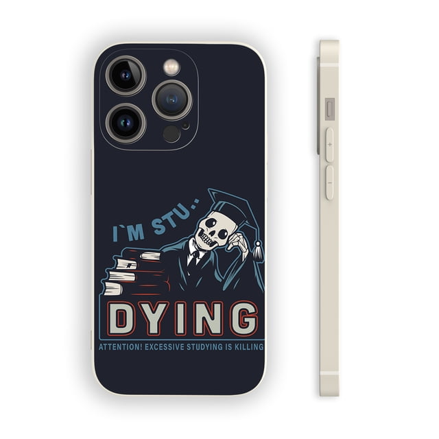 Mantenga su iPhone seguro y elegante: ¡Descubra la funda plateada mate de doble capa para iPhone 15 Pro Max 14 13 12 Pro 11!