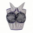 thumbnail image 1 of Funda para cabeza ecuestre transpirable con orejas, protección solar, estilo granja, profesional, de verano, fácil de usar, 1 of 8