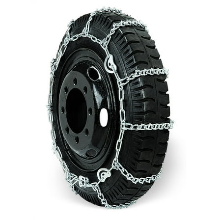 Grizzlar GSL-2849CAM Alloy Truck Ladder Twist Link Tire Chains 10.00-22, 11-24.5