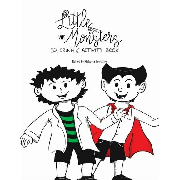 Little Monsters Coloring & Activity Book, (Paperback)