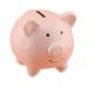 thumbnail image 1 of EeaseMX alcancías de cerámica, encantadoras alcancías personalizadas para ahorrar dinero, delicada decoración para habitación infantil (rosa), 1 of 8