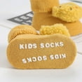 thumbnail image 4 of Baozhu 8 Pairs Baby Anti Slip Socks with Grips Cute Plush Cartoon Gripper Socks Warm Non-skid Toddler Socks for 0-1 Years Infant Boys Girls, 4 of 11