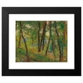 thumbnail image 2 of Henri Martin 17x15 Black Modern Framed Museum Art Print Titled - Undergrowth, 2 of 5