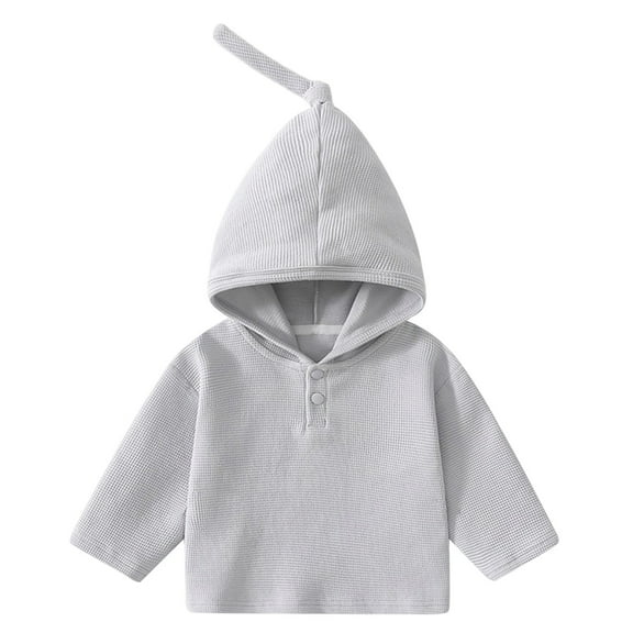 Bmisegm Shirts For Soft Boys Hooded Sweatshirt Comfortable Kids Pullover Top Breathable Toddler Casual Wear For Autumn And Spring Season Boys Tops Tees & Shirts 2-3 Years 100
