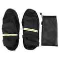 thumbnail image 1 of Housse de Chaussure Tube Haut Extérieur Imperméable Anti-Sable avec Sac Filet (Noir), 1 of 14