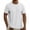 White, variant on Men’s Summer Mesh T-Shirt – Breathable Crewneck Short Sleeve Tee, Lightweight Ventilated Top for Hot Weather Grey XL