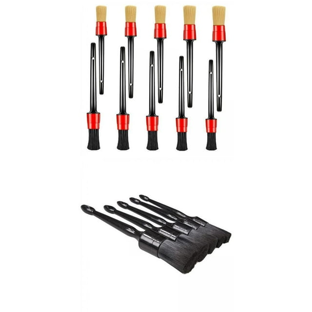 15 Piezas de Cepillo para Ruedas Y Neumáticos, de Detalles de Coche para Ventilación de Aire de Rueda de Aleación de Coche Soledad cepillo para detalles de coches