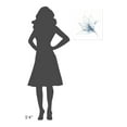 thumbnail image 4 of Global Gallery Avery Tillmon 'Blue Graphite Flower IX' Canvas Wall Art, 4 of 4