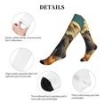 thumbnail image 5 of Picia Western Desert Cactus Bald Eagle Printed Sports Compression Socks - 15-20mmHg Graduated Compression, High-Performance Soft and Breathable Socks for Men and Women, 5 of 5