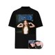 thumbnail image 3 of Camiseta Zahide informal de algodón para mujer, camiseta de manga corta de gran tamaño Harajuku Y2k, camiseta pesada Merch, camiseta Unisex con cuello redondo para hombre y mujer, 3 of 5