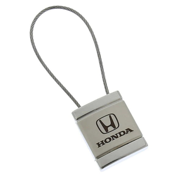 Honda Chrome Cable Key Chain