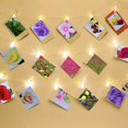 thumbnail image 2 of Photo Clip String Lights Led Photo Fairy Lights With Clear Clips, 2 of 5