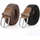thumbnail image 2 of Paquete de 2 cinturones elásticos trenzados para mujer, cinturón elástico, cinturones de tela elásticos para hombre, cinturones para mujer para jeans, 2 of 4