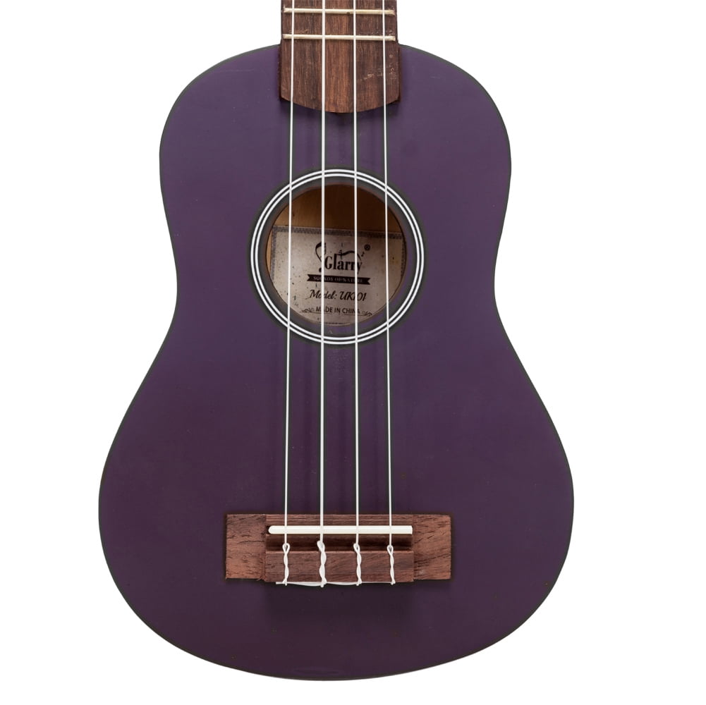 CIPACHO Glarry Mini Ukulele for Beginners, 21" Kids Toddler Guitar with Gig Bag (Purple)