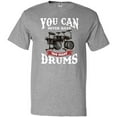 thumbnail image 3 of Inktastic Drummer Funny Too Many Drums Music Joke T-Shirt, 3 of 5