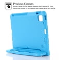 thumbnail image 3 of Artyond Case for iPad Air 5th/4th Gen 2022/2020, Shockproof EVA Stand Portable Handle Full Body Protective Case for iPad Air 10.9 Inch 5th Generation/4th Generation 2022/2020 Released, Blue, 3 of 7