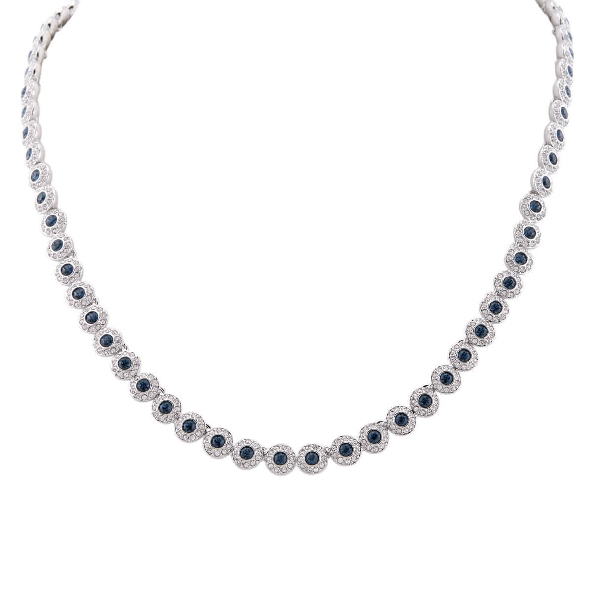 Swarovski Louison Pearl Necklace, White, RHODIUM PLATED - Walmart.com