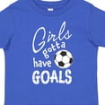 thumbnail image 4 of Inktastic Girls Gotta Have Goals Soccer Girls Toddler T-Shirt, 4 of 5