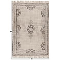 thumbnail image 2 of Casavani Indian Beige Color Printed Rug Geometric Kitchen Area Carpet 9x12 Feet, 2 of 5
