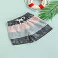 thumbnail image 3 of FNNMNNR Children‘s Casual Beach Shorts Summer Boys Fashion Printing Drawstring Waist Swim Trunks, 3 of 7