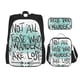 thumbnail image 1 of Balery Not All Who Wander Are Lost1 Mochila escolar 3 en 1 para niños: mochila resistente con lonchera térmica y estuche para lápices. Mochila escolar para niños y niñas., 1 of 7