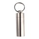 thumbnail image 3 of Mini pastillero contenedor de acero inoxidable portátil duradero caja de almacenamiento fácil de llevar sellado llavero caso impermeable para acampar A Yinane Estuche para llavero, 3 of 8