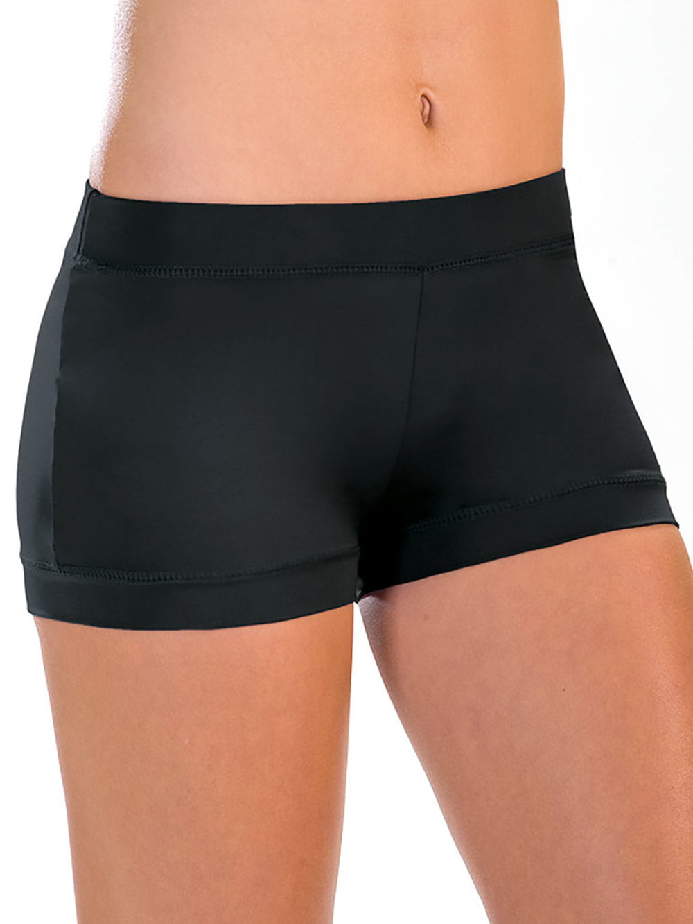 Motionwear Women's Banded Leg Boy Cut Shorts S BLACK - Walmart.com