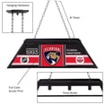 thumbnail image 2 of Florida Panthers Patch 44-Inch Pool Table Light with Four-Sided Shade, 2 of 5