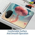 thumbnail image 6 of Jellyfish Printed Square Desk Pad, 8.3x9.8 Inch Non-Slip Rubber Bottom Gaming Mousepad, Desk Mat for Office and Gaming, 6 of 6