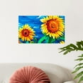 thumbnail image 3 of CafePress - Sunflowers Painting Wall Decal - 20x12 Wall Decal, 3 of 3