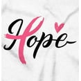 thumbnail image 2 of Hope Breast Cancer Awareness Ribbon Zip Hoodie Sweatshirt Women Brisco Brands L, 2 of 6