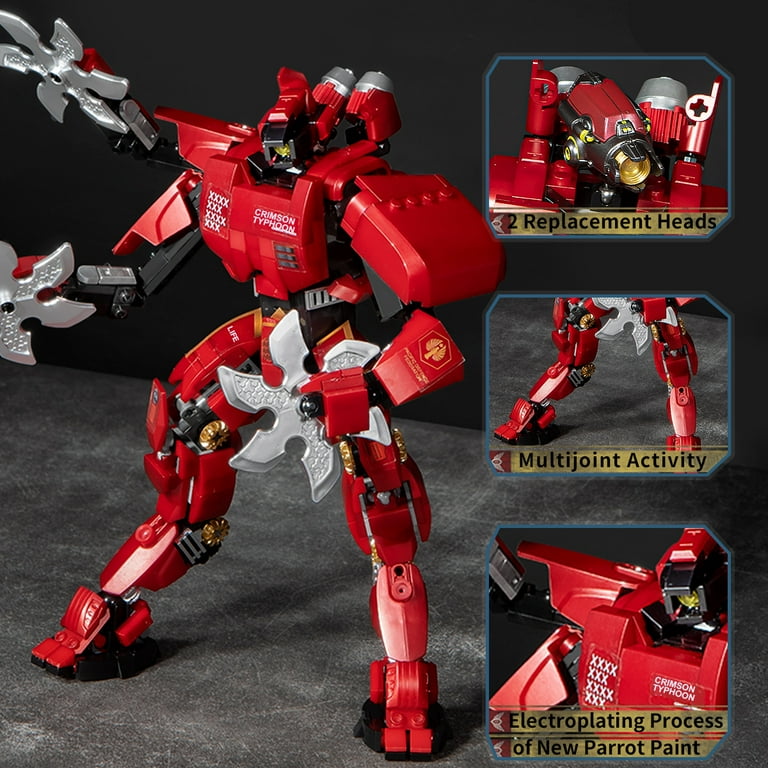 LWBDD Pacific Rim Crimson Typhoon Super Robot Model Collectible