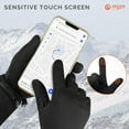 thumbnail image 6 of Heated Glove Liners for Men Women, Rechargeable Battery Electric Savior Heated Gloves, Winter Warm Glove Liners for Arthritis Raynaud, Thin Gloves Riding Ski Snowboarding Hiking Cycling Hand Warmers, 6 of 9
