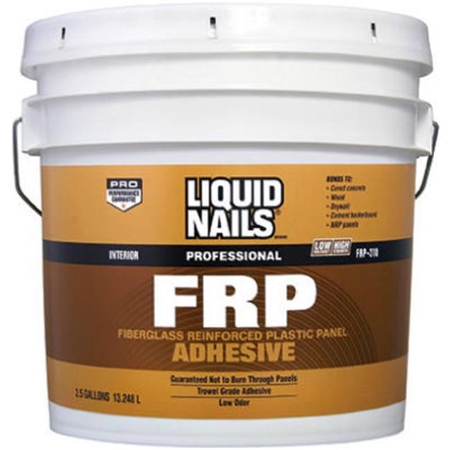Liquid Nails Fiberglass Reinforced Plastic Panel Adhesive (Low VOC), 3.