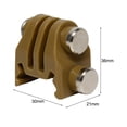 thumbnail image 5 of Accesorios adaptadores de montaje en riel para GoPro EKEN para DJI OSMO Action (color arena), 5 of 5