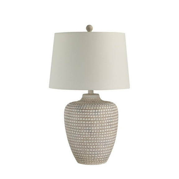 Everren Albacete 25" Height Table Lamp, Cream