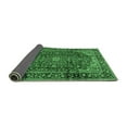 thumbnail image 2 of Ahgly Company Indoor Rectangle Medallion Emerald Green Traditional Area Rugs, 4' x 6', 2 of 4