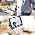 thumbnail image 3 of Timoom Keyboard Case for iPad 9.7 Inch Air 2th Gen, iPad 5th/iPad 6th Generation (2017/2018) Case with Pencil Holder, Magnetically Detachable Wireless Keyboard Stand Cover for iPad 6 iPad 5, 3 of 7