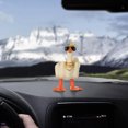 thumbnail image 5 of Adorno de pato de mesa con dedo medio decoración de Mini pato de 75 cm regalo de escritorio creativo, 5 of 5
