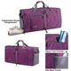 thumbnail image 5 of Bolsa de viaje Woogwin, grande, impermeable, 100 L, color morado, 5 of 5