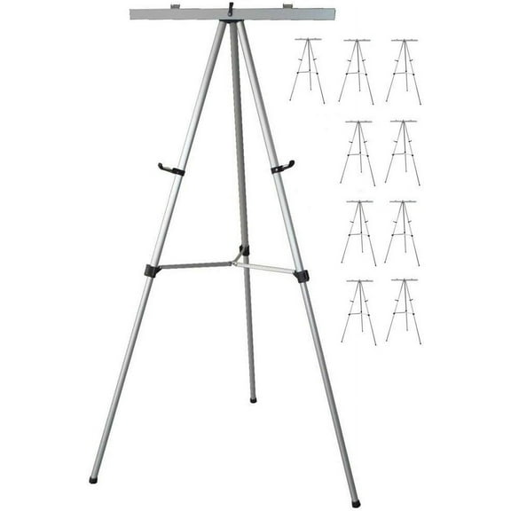 Lightweight Aluminum Flip-Chart Presentation Easel